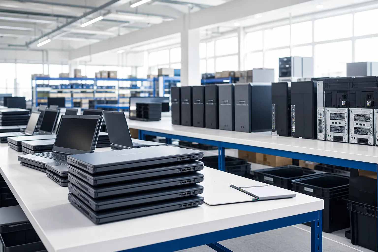 Certified IT e-waste processing and secure asset recovery